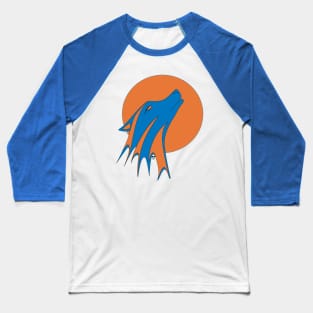 Howl Blue and Orange Baseball T-Shirt